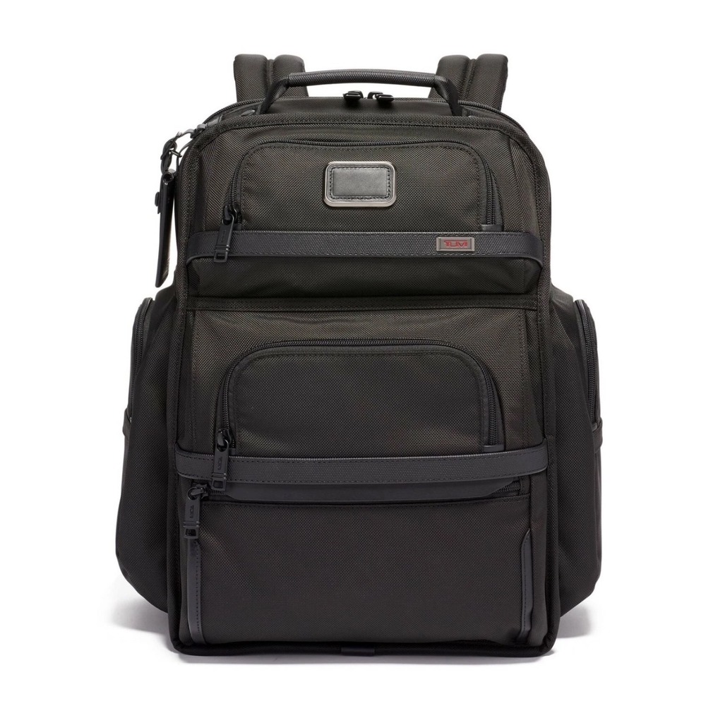 Tumi Backpack Mens OS Black T-Pass Business Class Brief Pack Ballistic Nylon